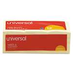UNIVERSAL OFFICE PRODUCTS Standard Self-Stick Notes, 1 3/8 x 1 7/8, Yellow, 12 100-Sheet/Pack