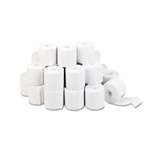 UNIVERSAL OFFICE PRODUCTS Adding Machine/Calculator Roll, 16 lb, 1/2" Core, 2-1/4" x 150 ft,White, 100/CT