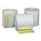 UNIVERSAL OFFICE PRODUCTS Carbonless Paper Rolls, White/Canary, 3" x 90 ft, 50/Carton