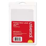 UNIVERSAL OFFICE PRODUCTS Self-Adhesive Postage Meter Labels, 1-1/2w x 2-3/4 or 5-1/2, WE, 40 Sheets/Pack