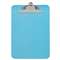 UNIVERSAL OFFICE PRODUCTS Plastic Clipboard with High Capacity Clip, 1" Capacity, Holds 8 1/2 x 12, Blue