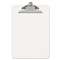 UNIVERSAL OFFICE PRODUCTS Plastic Clipboard with High Capacity Clip, 1" Capacity, Holds 8 1/2 x 12, Clear