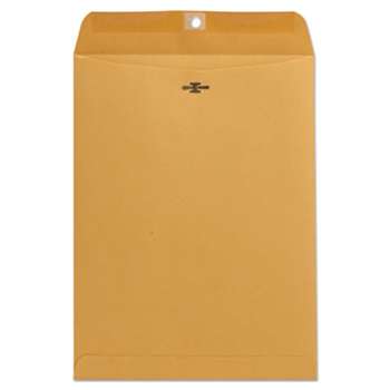 UNIVERSAL OFFICE PRODUCTS Kraft Clasp Envelope, Center Seam, 32lb, 9 x 12, Brown Kraft, 100/Box