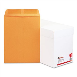 UNIVERSAL OFFICE PRODUCTS Catalog Envelope, Side Seam, 9 1/2 x 12 1/2, Brown Kraft, 250/Box