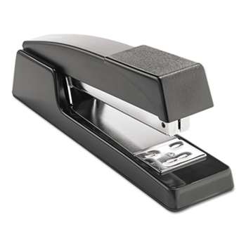 UNIVERSAL OFFICE PRODUCTS Classic Full-Strip Stapler, 15-Sheet Capacity, 3 1/2" Throat, Black