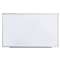 UNIVERSAL OFFICE PRODUCTS Dry Erase Board, Melamine, 60 x 36, Satin-Finished Aluminum Frame