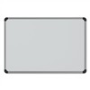 UNIVERSAL OFFICE PRODUCTS Porcelain Magnetic Dry Erase Board, 24 x36, White