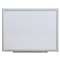 UNIVERSAL OFFICE PRODUCTS Dry Erase Board, Melamine, 24 x 18, Aluminum Frame