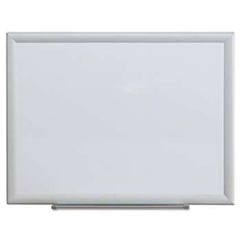 UNIVERSAL OFFICE PRODUCTS Dry Erase Board, Melamine, 24 x 18, Aluminum Frame