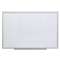 UNIVERSAL OFFICE PRODUCTS Dry Erase Board, Melamine, 36 x 24, Aluminum Frame