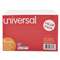 UNIVERSAL OFFICE PRODUCTS Ruled Index Cards, 4 x 6, White, 500/Pack