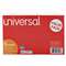 UNIVERSAL OFFICE PRODUCTS Unruled Index Cards, 5 x 8, White, 500/Pack