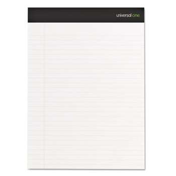 UNIVERSAL OFFICE PRODUCTS Sugarcane Based Writing Pads, 8 1/2 x 11 3/4, Legal, White, 50 Sheets, 2/Pack