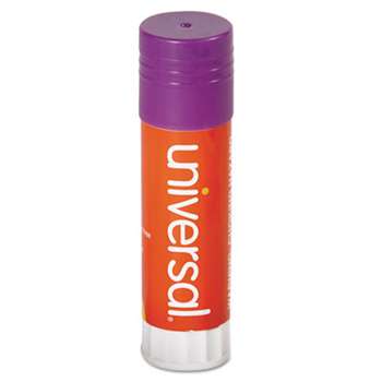 UNIVERSAL OFFICE PRODUCTS Glue Stick, 1.30 oz, Stick, Purple, 12/Pack