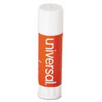 UNIVERSAL OFFICE PRODUCTS Glue Stick, .74 oz, Stick, Clear, 12/Pack