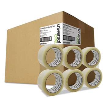 UNIVERSAL OFFICE PRODUCTS Heavy-Duty Box Sealing Tape, 48mm x 50m, 3" Core, Clear, 36/Pack