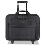 UNITED STATES LUGGAGE Classic Rolling Case, 15.6", 15 47/50" x 5 9/10" x 12", Black