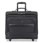 UNITED STATES LUGGAGE Classic Rolling Overnighter Case, 15.6", 16 7/50" x 6 69/100" x 13 39/50", Black