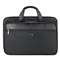 UNITED STATES LUGGAGE Classic Smart Strap Briefcase, 16", 17 1/2" x 5 1/2" x 12", Black