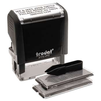 U. S. STAMP & SIGN Self-Inking Do It Yourself Message Stamp, 3/4 x 1 7/8