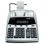 VICTOR TECHNOLOGIES 1240-3A Antimicrobial Printing Calculator, Black/Red Print, 4.5 Lines/Sec
