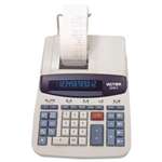 VICTOR TECHNOLOGIES 2640-2 Two-Color Printing Calculator, Black/Red Print, 4.6 Lines/Sec