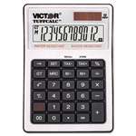 VICTOR TECHNOLOGIES TUFFCALC Desktop Calculator, 12-Digit LCD