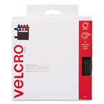 VELCRO USA, INC. Sticky-Back Hook and Loop Fastener Tape with Dispenser, 3/4 x 15 ft. Roll, Beige