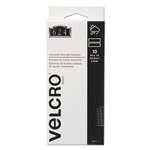 VELCRO USA, INC. Extreme Indoor/Outdoor Hook and Loop Fasteners, 1 x 4 Strips, 10/Pack