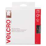 VELCRO USA, INC. Sticky-Back Hook and Loop Fastener Roll, 3/4" x 15 ft Roll, Clear