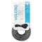 VELCRO USA, INC. Reusable Self-Gripping Cable Ties, 1/2 x 15 inches, Black/Gray, 30 Ties Each