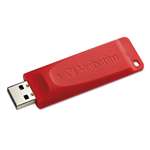 VERBATIM CORPORATION Store 'n' Go USB 2.0 Flash Drive, 4GB, Red