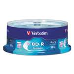 VERBATIM CORPORATION BD-R Blu-Ray Disc, 25GB, 6x, 25/Pk