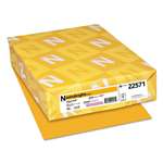 NEENAH PAPER Color Paper, 24lb, 8 1/2 x 11, Galaxy Gold, 500 Sheets