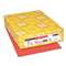 NEENAH PAPER Color Cardstock, 65lb, 8 1/2 x 11, Rocket Red, 250 Sheets