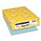 NEENAH PAPER Exact Index Card Stock, 110lb, 8 1/2 x 11, Blue, 250 Sheets