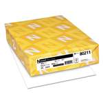 NEENAH PAPER Exact Vellum Bristol Cover Stock, 67lb, 94 Bright, 8 1/2 x 11, White, 250 Sheets