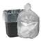WEBSTER INDUSTRIES High Density Waste Can Liners, 16gal, 6mic, 24 x 31, Natural, 1000/Carton