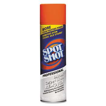 WD-40 Spot Shot Professional Instant Carpet Stain Remover, 18oz Spray Can, 12/Carton