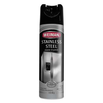 WEIMAN Stainless Steel Cleaner and Polish, 17 oz Aerosol