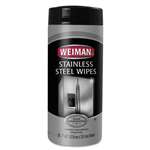 WEIMAN 92 Stainless Steel Wipes, 7 x 8, 30/Canister