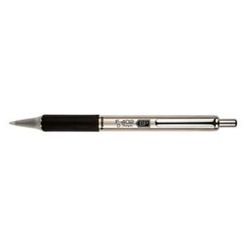 ZEBRA PEN CORP. F-402 Ballpoint Retractable Pen, Black Ink, Fine