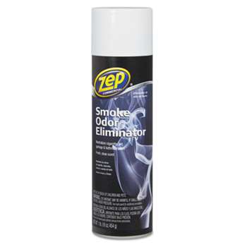 ZEP INC. Smoke Odor Eliminator, 16 oz, Spray, Fresh Scent, Can