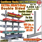 22MEDD / Double Sided Cantilever Rack Column