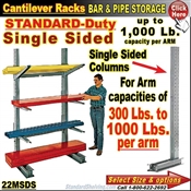 22MSDS / Single Sided Cantilever Rack Column