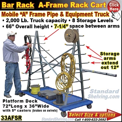 33AFSR1 / Bar and Pipe "A"-FRAME Truck