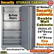 88BX / Fire Resistant Security Storage Cabinets