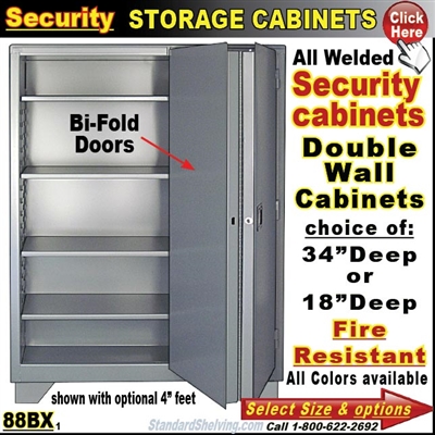 88BX / Fire Resistant Security Storage Cabinets