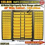 88DP248 / 155-Bin Heavy-Duty Storage Cabinet