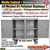88YZ / Stainless Steel Mobile Carts